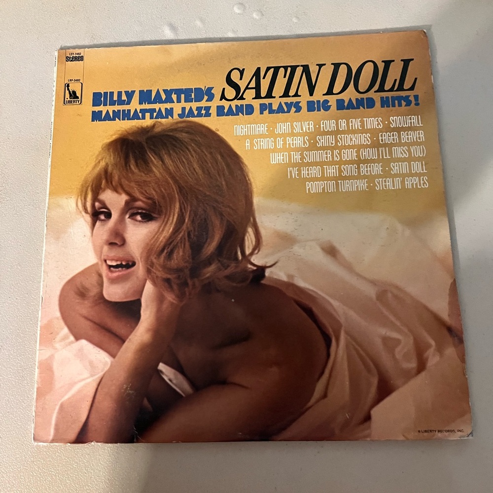 Billy Maxted Satin Doll Vinyl Album